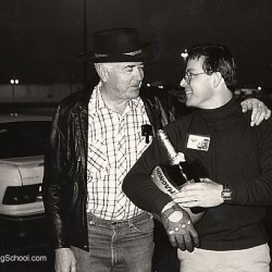 Carroll Shelby Congratulates Dellis